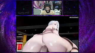 i'm fuckin' ashe ridin' that cock doggystyle, her tight pussy grippin' so hard