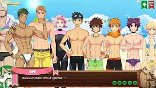 18+瘦美男和好友游戏变热辣男同