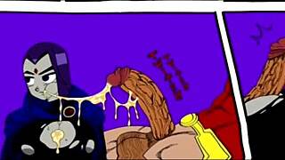 Teen Titans Find Emotional Relief In Doompypomp's Hentai.