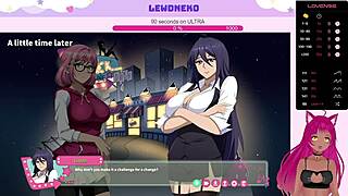 Vtuber Lewdneko Plays Intense Futa Fix Dick Dine And Dash