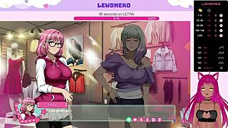 Vtuber Lewdneko Plays Intense Futa Fix Dick Dine And Dash