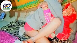 Desi didi caught fingering, brother joins in with Hindi voice on Roboplus