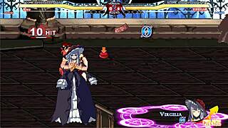 Jessica battles warugiria in a paid character showdown