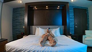 Twink Jerks Off Solo in Hotel