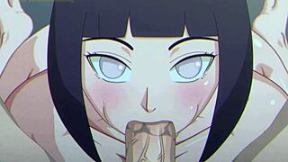 In this Dr. Korr voiced series, Hinata delivers a hot blowjob in hentai anime style. 😏🔥