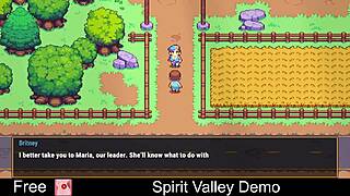 Spirit valley game demo featuring anime hentai