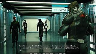 Curvy teen plays hot sex simulation in 3D cartoon world with bdsm elements.