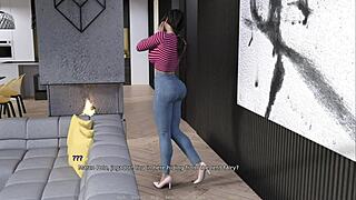 hey, why not a surprise handjob after shower with that perfect hentai body?