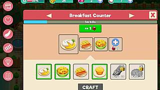 Booty Farm Hentai Game Part 10 with Cute Brunette Flashing Tits