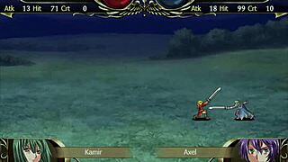 Who is Axel in this erotic anime?