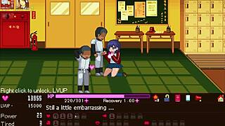 in the hentai game, the manager serves everyone with intense passion part one