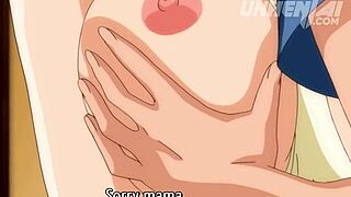 milf seduces young worker in public, wanna watch uncensored hentai?