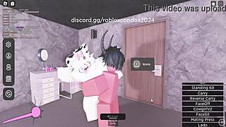 Guy fucks random girls' pussies and asses in Roblox.