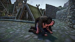 skyrim darkest desires in 3d roleplay with ysolda getting rough anal