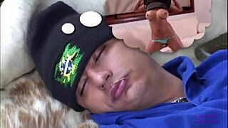 Brunette teen with big tits loves anal sex, blowjob, and cum on face