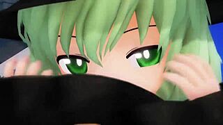 Kokoro's revenge with squirting lesbian pussy