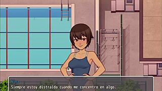 Hentai Countryside Life Part 10: Bathroom Fuck And Pool Spy