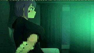 I give a handjob in this POV hentai story