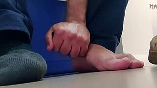 Step gay dad eats rubber while hot dilf stepuncle has a bad day