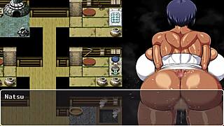 Brown Girl Natsuki-Chan Gets Wild with No Commentary in Hentai Action