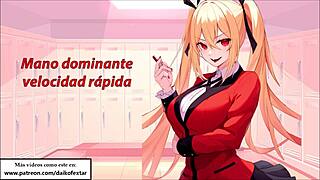 Wanna jerk off to Kakegurui hentai roleplay in Spanish?