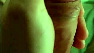 gay guy moans during strong orgasm on top