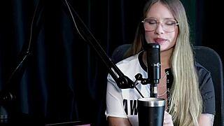 Naty Varga Rocks Hot Sex Videos in Sheer Red Lingerie