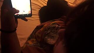 watching porn on tiktok with my stepsister, and we end up recording a video before our parents catch us.