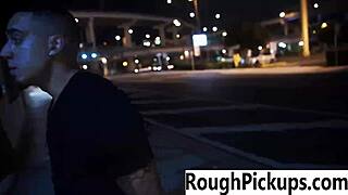 holly hendrix in a pickup scene with amateurs