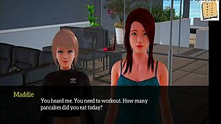 My new family 200 featuring erotic cartoon scenes