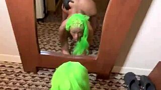 Moee Baby twerks ass with Gibby the Clown