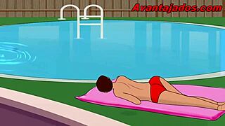 肌肉卡通猛男健身房狂干？