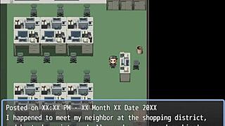 lonely old man grabs huge butt of hot neighbor in hentai game pt 3 😏