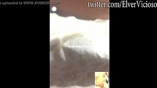 Horny Latina hotwife and husband fuck hard in amazing videocall session.