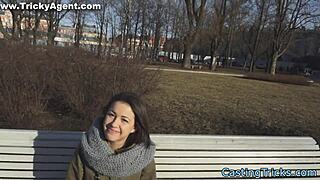 hey newbie, ready to suck dick and get facialized at this casting interview with a pov blowjob?