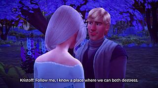 Can Elsa And Kristoff Handle Public Sex In The Wild? Frozen Betrayal 2 3D Hentai