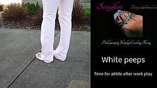 Intimate Webcam Fetish Session