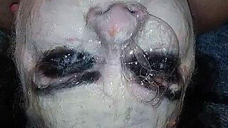 ms tl gets messy with toys in her throat play.