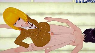 Watch Meiko and Hana's creampie in Prison School?