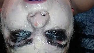 ms tl gets messy with toys in her throat play.