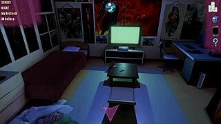 Step Mom's Best Friend Gives Intense Assjob Massage In Hentai Game