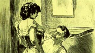 Vintage Erotic Drawings With Retro Cartoon Charm