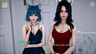 in this anime hentai, my bully becomes my lover in episode 22 with big tits 😍