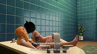 ugh, RWBY 2 preview in wild 3D hentai action!