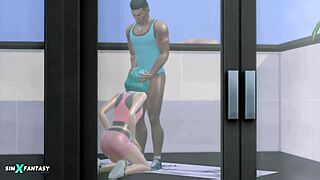 Yuki Behr Trains As Personal Trainer