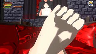 Does the femdom vampire use the whirlpool for pov piss?