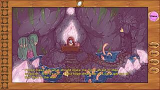 in magic dorm 2, the weird goddess of sex needs saving the world with her big tits