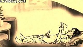 Vintage erotic drawings tease with retro charm and hidden desires.