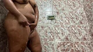 Sexy Girl In Shower Shakes Her Big Ass Seductively