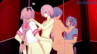 Mash Kyrielight And Astolfo Intense Sex - Fate Grand Order Hentai